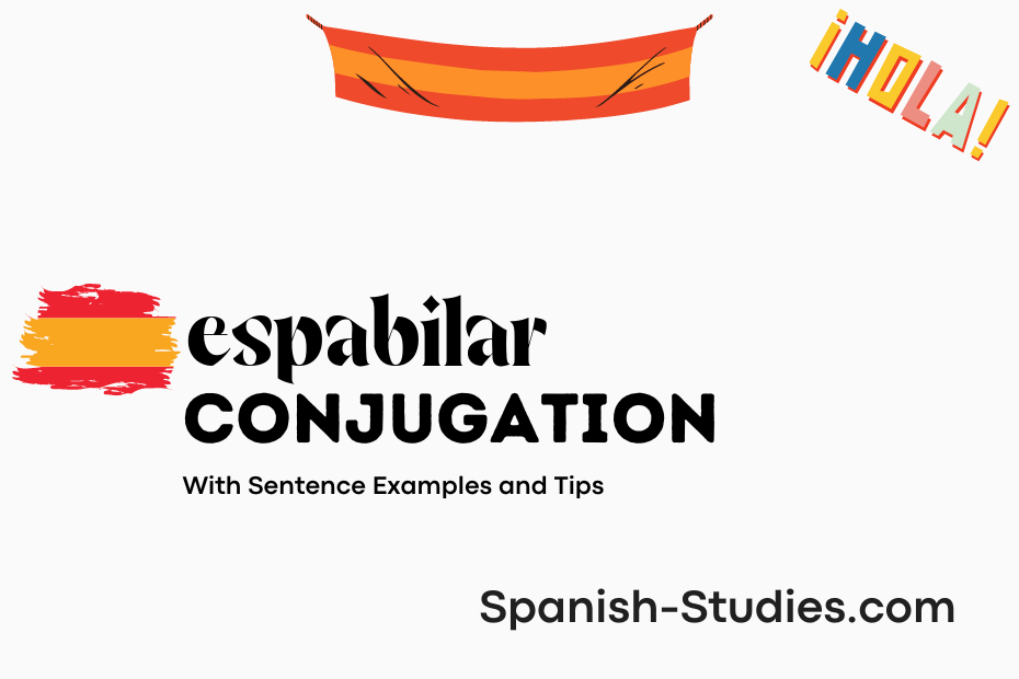 spanish conjugation of espabilar