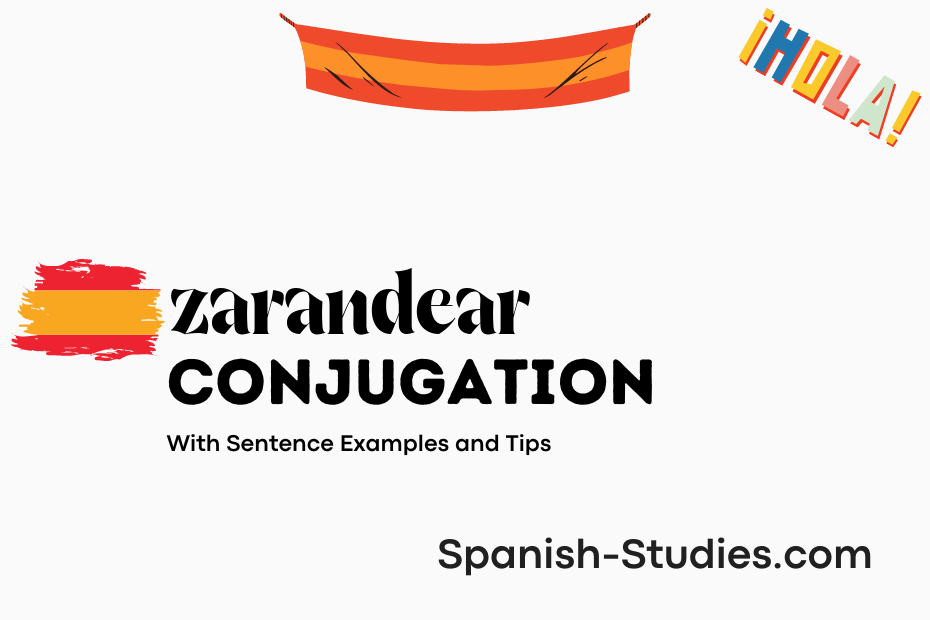 spanish conjugation of zarandear