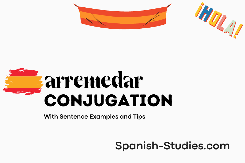 spanish conjugation of arremedar