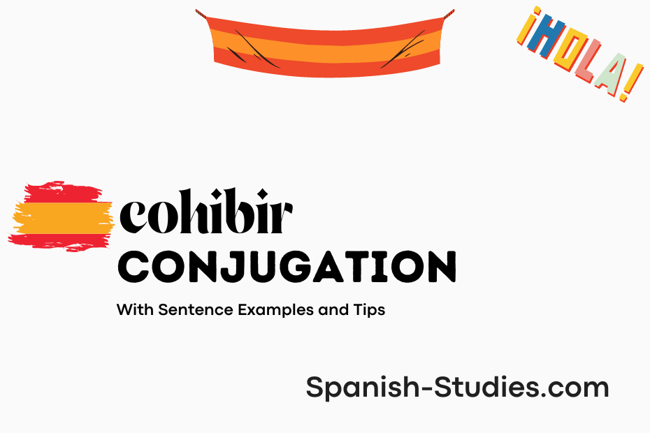 spanish conjugation of cohibir