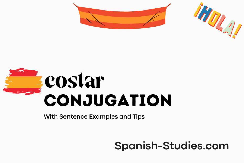spanish conjugation of costar