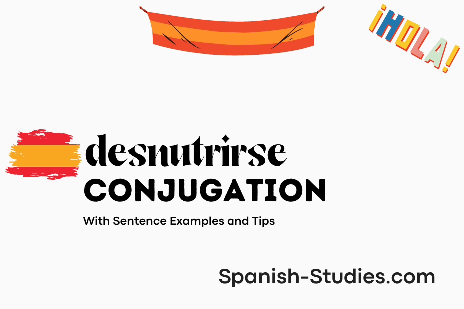 spanish conjugation of desnutrirse
