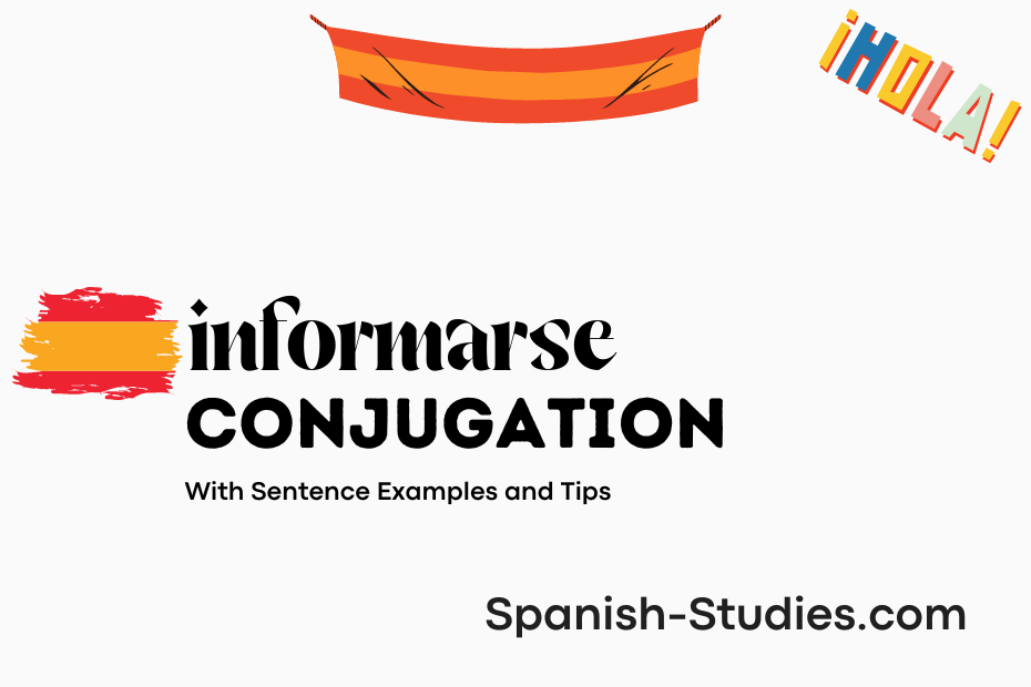 spanish conjugation of informarse