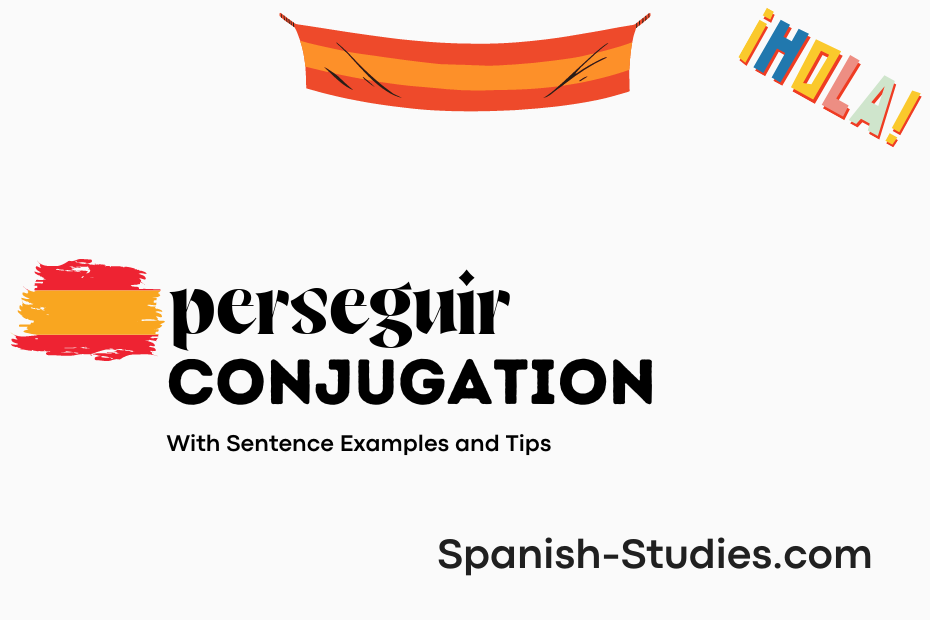 spanish conjugation of perseguir
