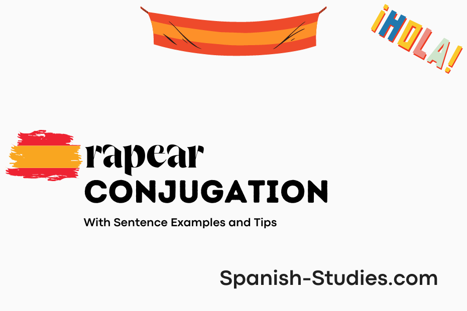spanish conjugation of rapear