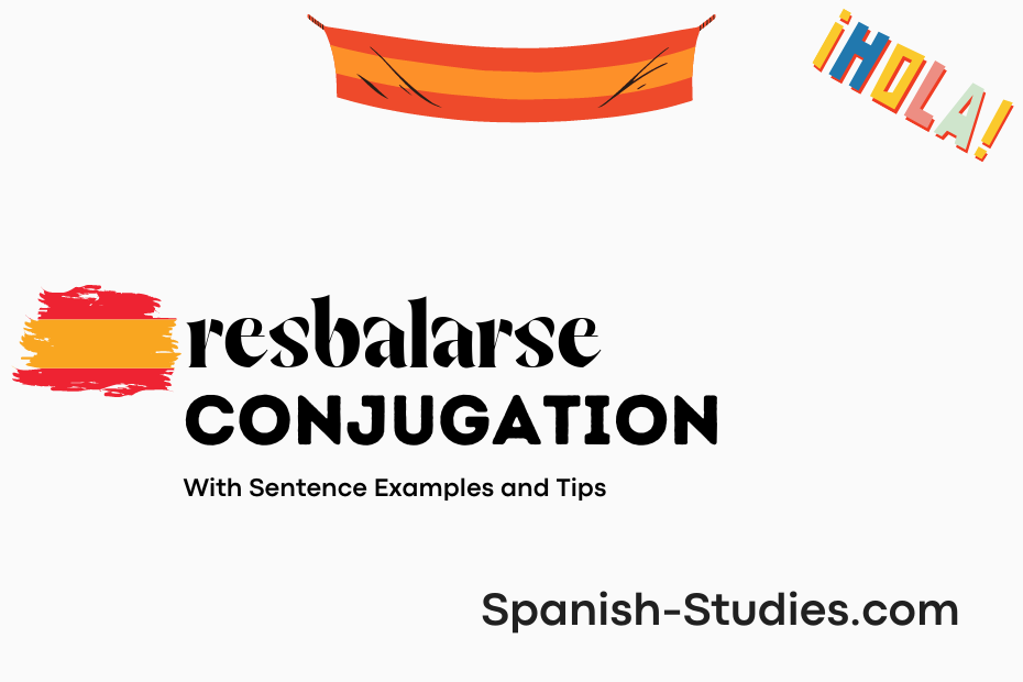 spanish conjugation of resbalarse