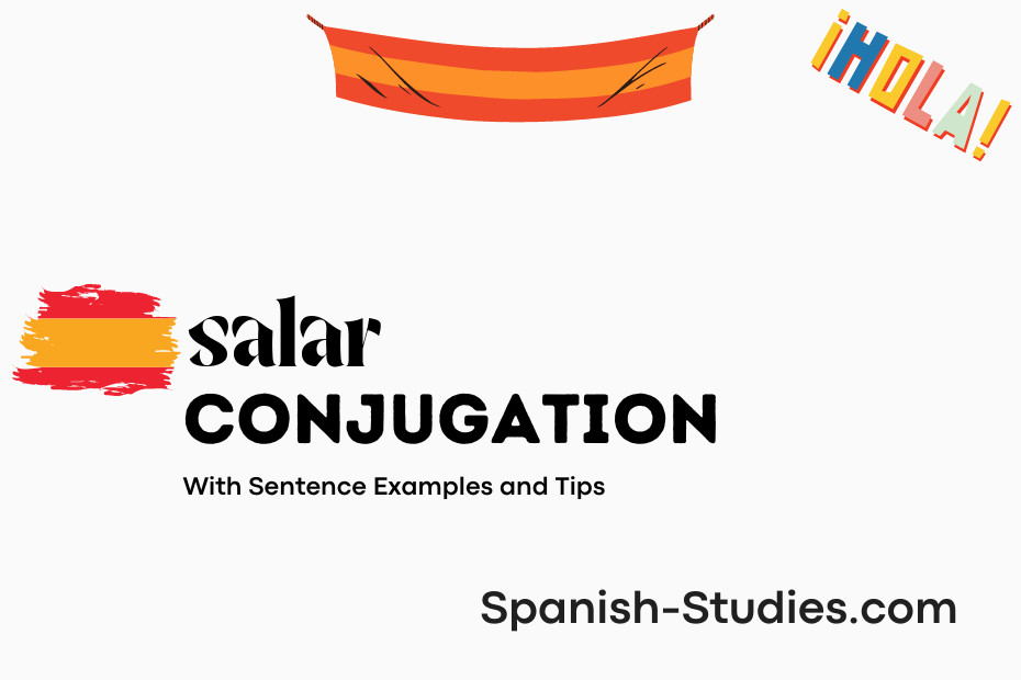 spanish conjugation of salar