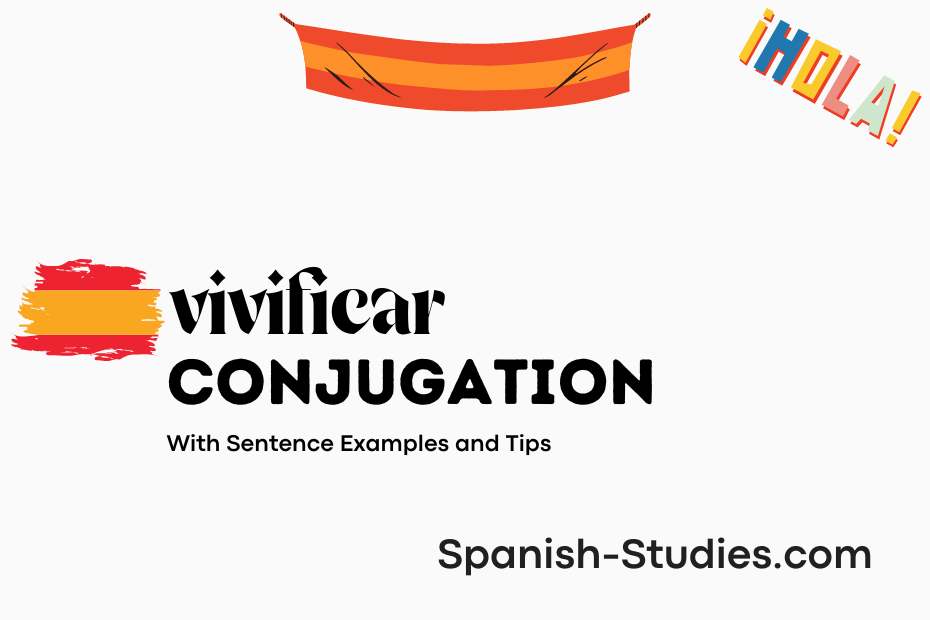 spanish conjugation of vivificar